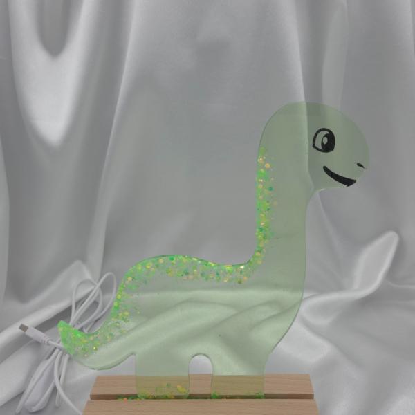 Nachtlampje 'dino' - personalisatie mogelijk