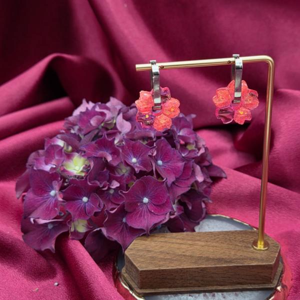 RVS creolen voor epoxy hangers - U groot