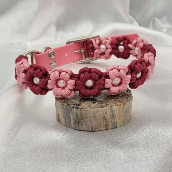 Unieke handgemaakte set voor hond en baas – Kersenbloesem