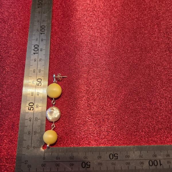 925 zilveren oorbellen met kristal parels en zoetwater parels - 2 kleuren beschikbaar