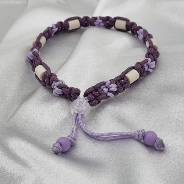 Unieke handgemaakte set voor hond en baas – Lavendel