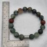 Thumbnail for Handgemaakte herenarmband Afrikaans bloedsteen