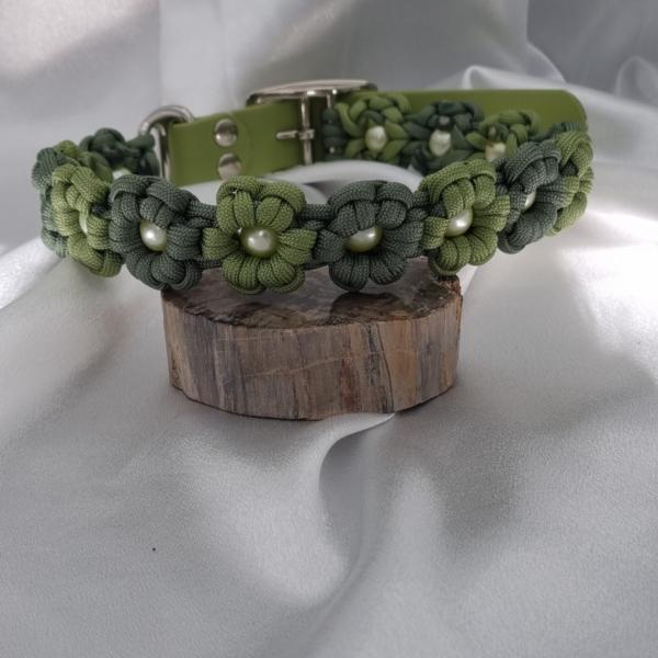 Unieke handgemaakte set voor hond en baas – Salie groen