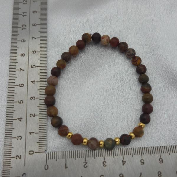 Picasso Jaspis armband – fijn