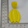 Thumbnail for Handgemaakte epoxy oorbellen 'tulp' - geel