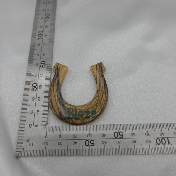 Hoefijzer sleutelhanger - custom item