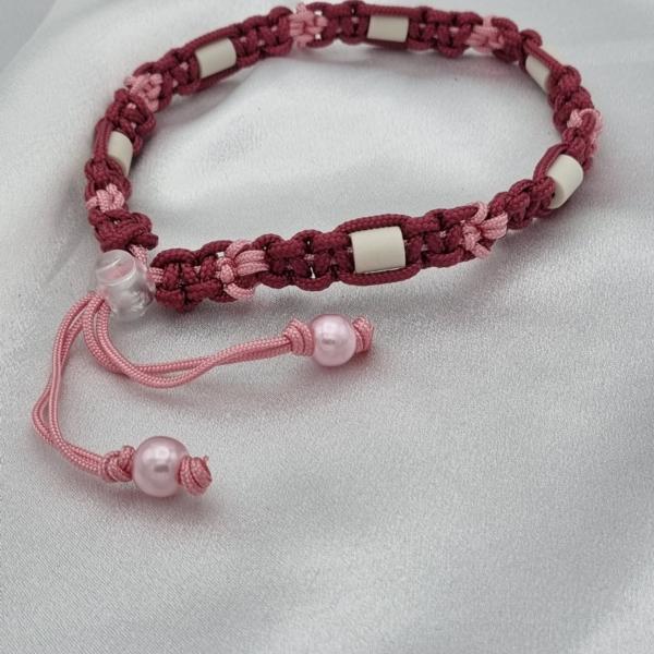 Unieke handgemaakte set voor hond en baas – Kersenbloesem