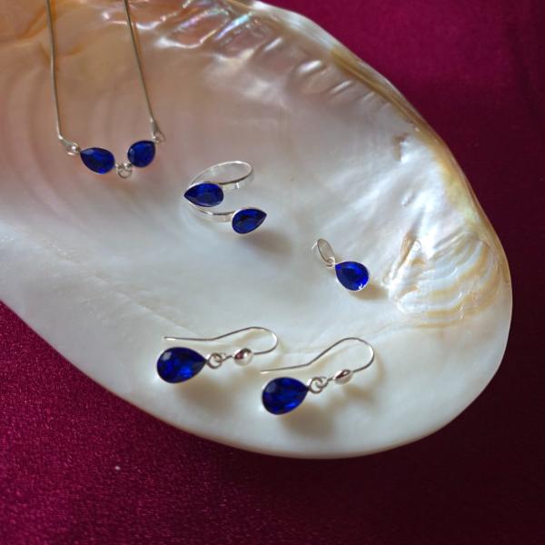 925 zilveren oorhaken met Oostenrijks kristal