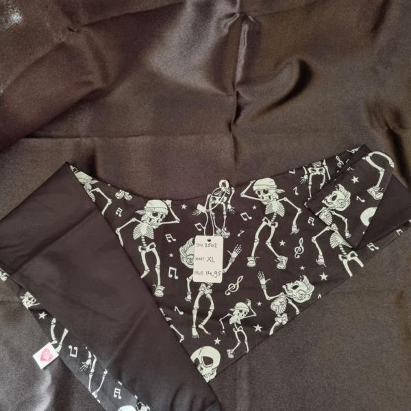 bandana 'skelet' - maat XL