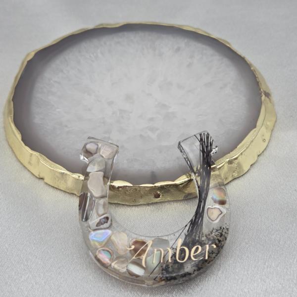 Hoefijzer sleutelhanger - custom item