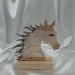 Nachtlampje 'paard' - personalisatie mogelijk