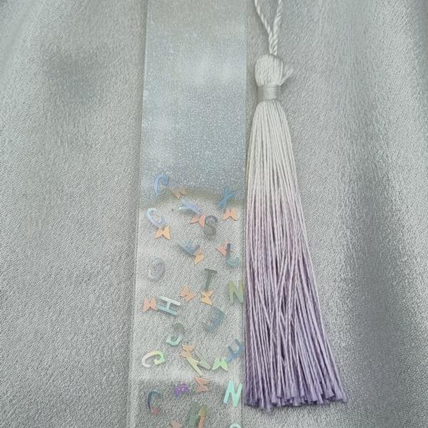 Boekenlegger ´letters´ lila