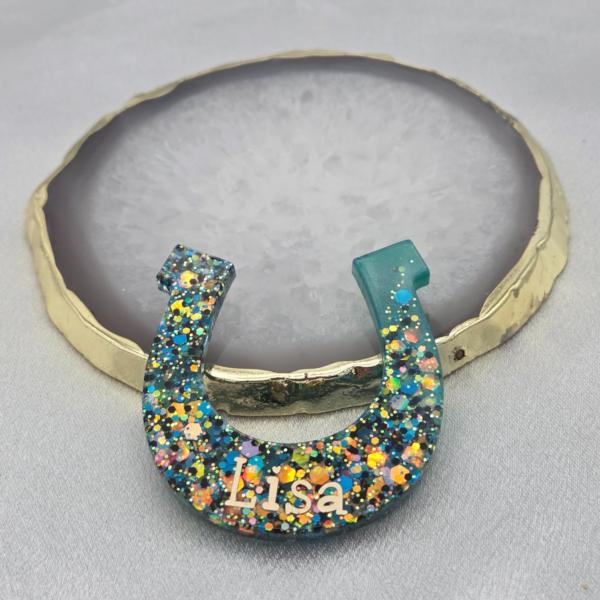 Hoefijzer sleutelhanger - custom item